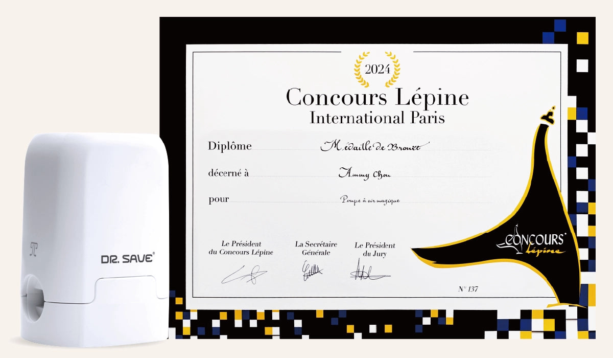 DR. SAVE Magic 2024 Concours Lépine Bronze Medal award