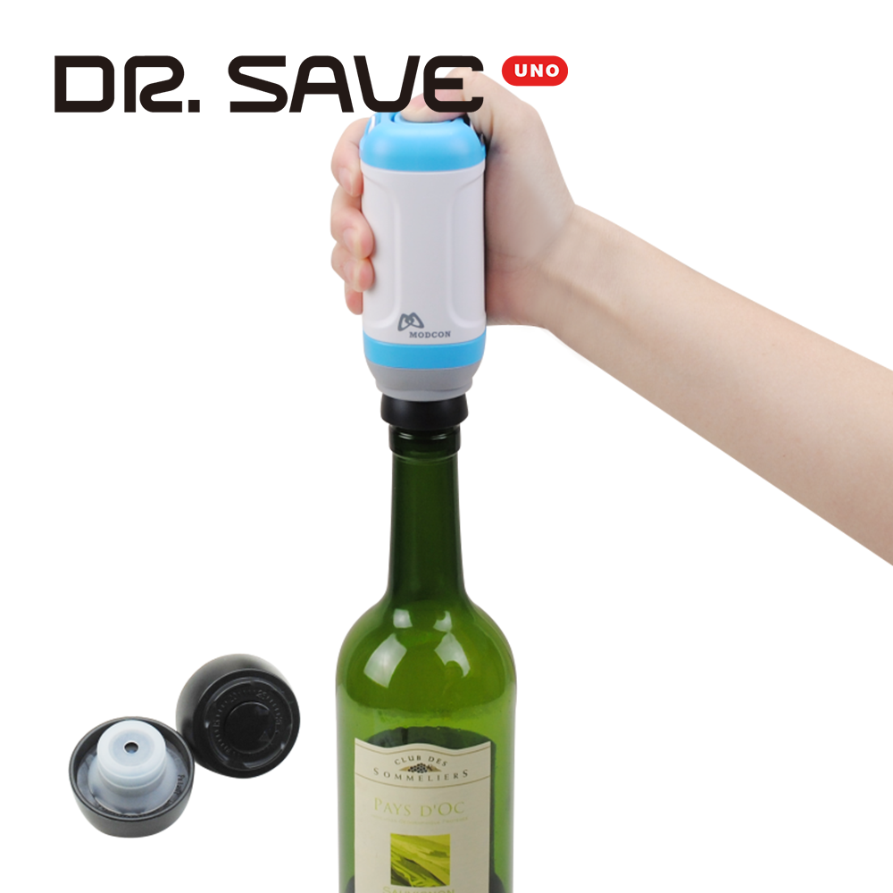 Food Saving Handheld Vacuum Sealer DR. SAVE UNO Food Set with 10 vacuum food bags